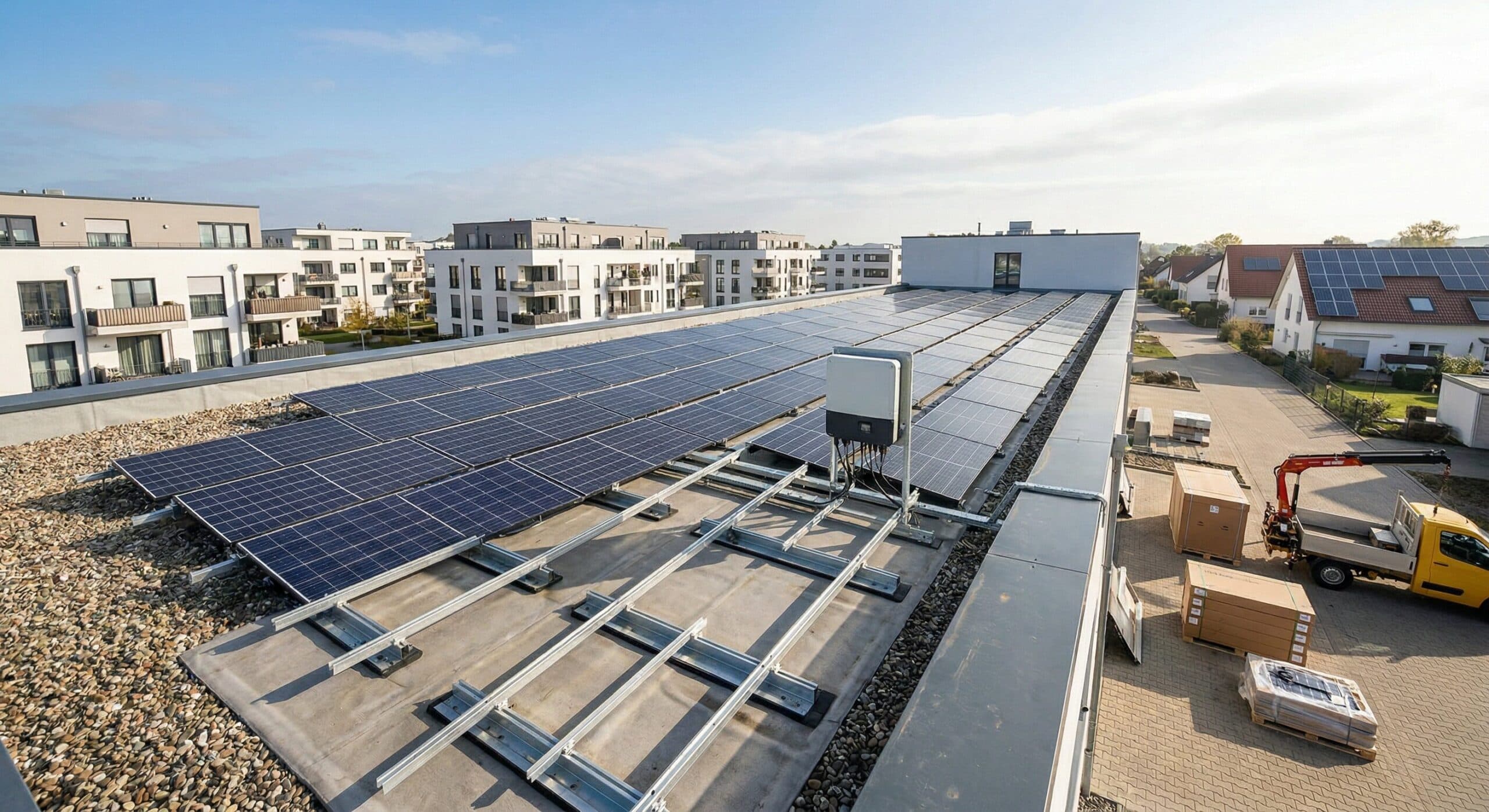 Installation von Photovoltaikanlagen